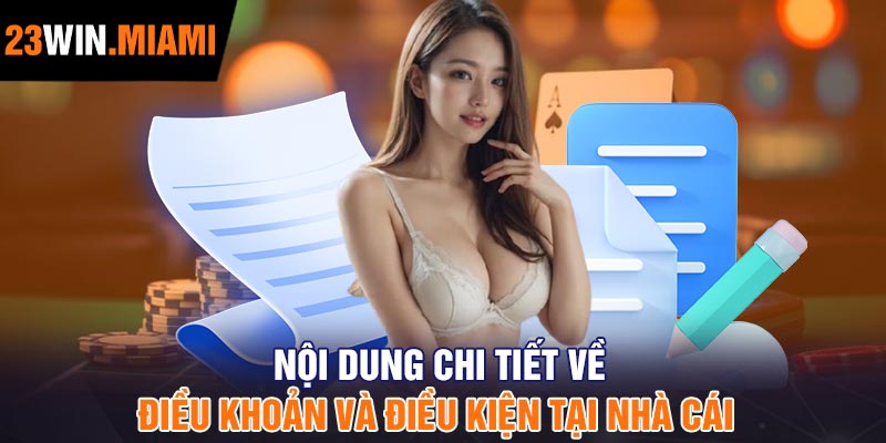 Nội dung chi tiết về điều khoản và điều kiện tại nhà cái